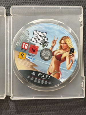 Grand Theft Auto V PS3 game, like new, disc only