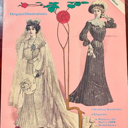 Bridal Fashions Victorian Era book used, English