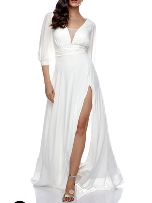 Graciella Wedding Dress white, like new, size 52