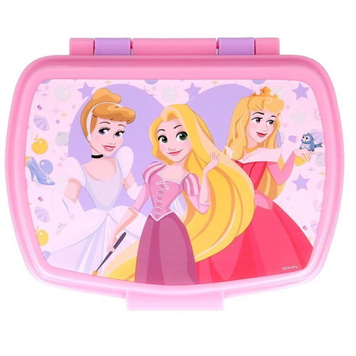 Disney Princess kids lunchbox new, pink for snacks