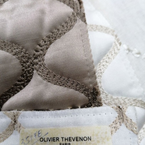 Linen-cotton fabric new 0.70x1.32 with two doilies gift