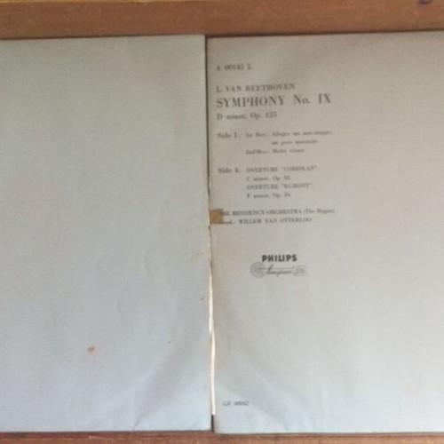 Classical music records used, set 1+2, 33 rpm