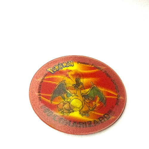 Pokemon tazos Charmander #04 3D like new