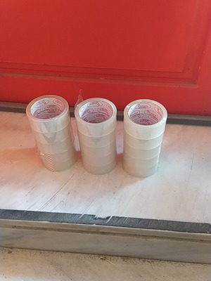 Packaging tape pack of 15 transparent 3.6x50m new