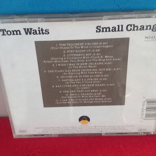 Tom Waits Small Change CD, rock