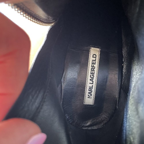 Karl Lagerfeld ankle boots, black, size 40