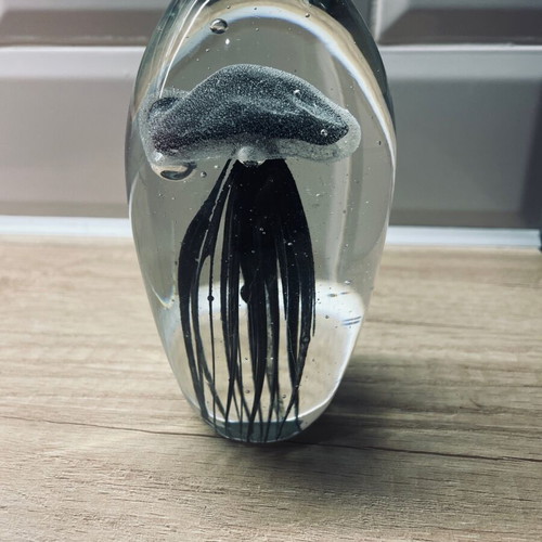 Murano glass jellyfish collectible used decoration