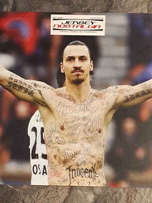 Jersey Nostalgia Cart Postale new God Zlatan