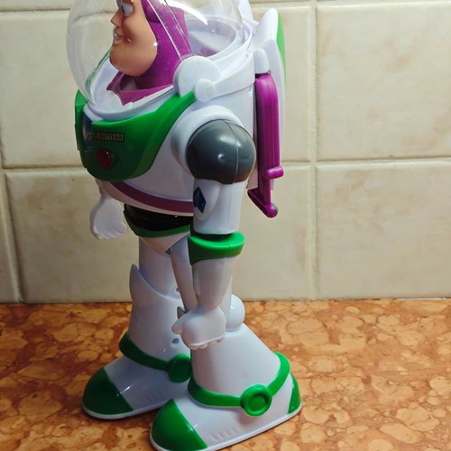 Buzz Lightyear Electronic Walking Figure Toy Story 4 like new