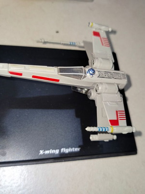 Star Wars metal spaceship used with damage