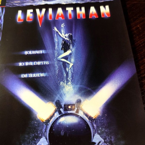 Leviathan DVD used, thriller movie with subtitles