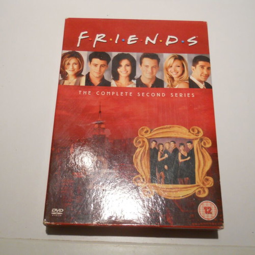 Friends The Complete Second 3 DVDs used with subtitles