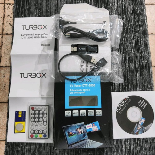 2 Turbo-X DTT-2000 TV TUNER television receivers