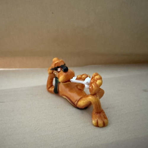 Kinder Surprise vintage figures used, Mickey Mouse, Pluto, Goofy, Chief O'Hara
