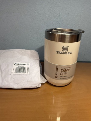 Stanley Everyday Camp Cup 354ml cream gloss new