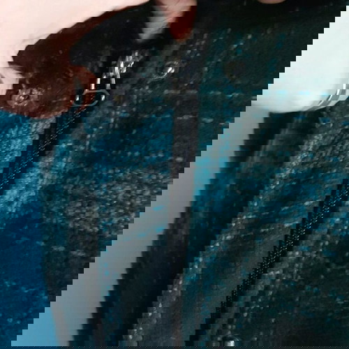 Γυναικείο παλτό Yessica καρό με αποσπώμενο γιακά, σαν καινούργιο, XL-XXL