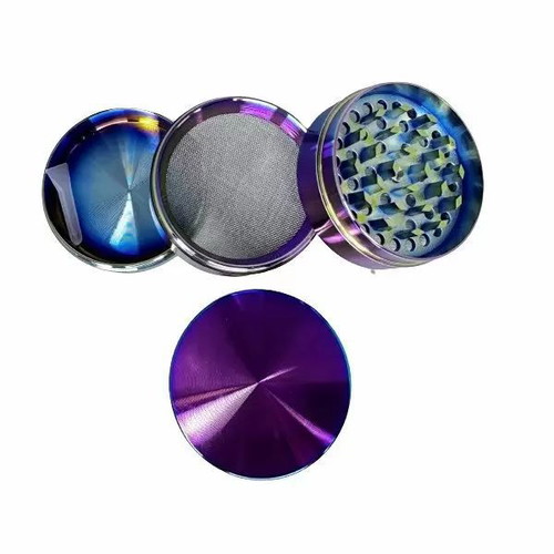 Metallic grinder 40 x 55mm 3-position multicolor new