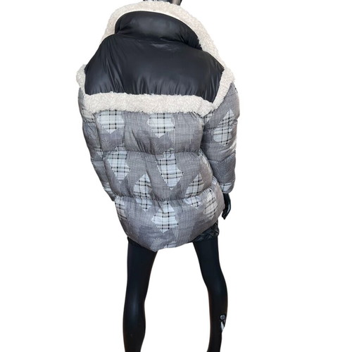 Urbancode winter jacket new, black and gray, size M