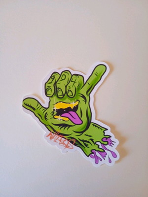 Saint Cruz vinyl sticker new, durable