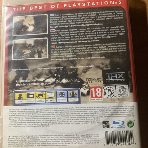PlayStation 3 action game like new
