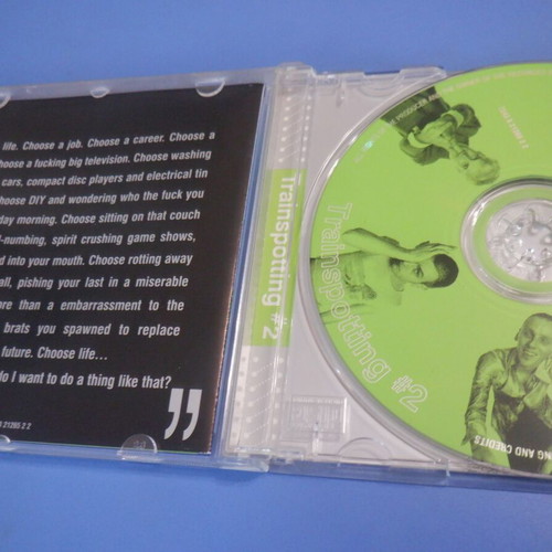 Trainspotting II soundtrack CD, rare, like new