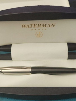 Συλλεκτική Πένα Waterman EDSON Diamond Black With Gold Nib.