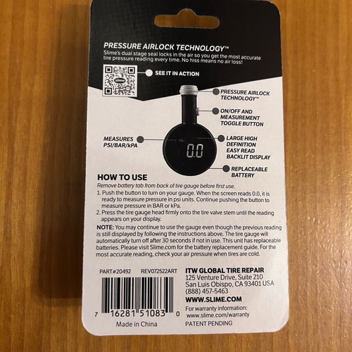 Digital Tire Pressure Gauge new