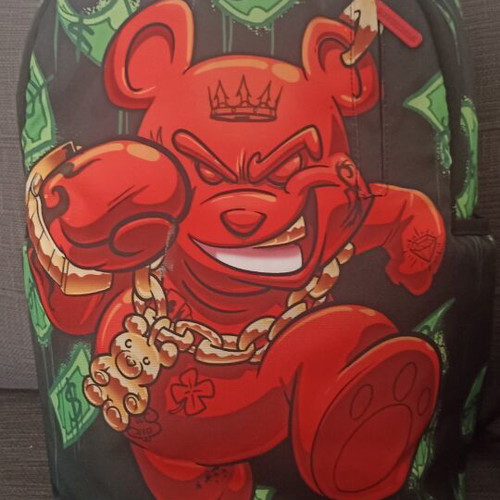 Sprayground Diablo Bear backpack, limited edition