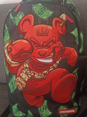 Sprayground Diablo Bear backpack, limited edition