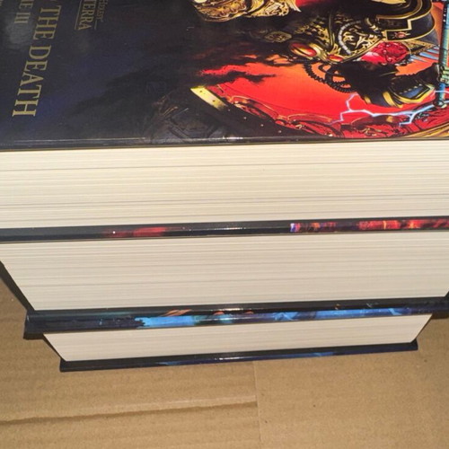 The Horus Heresy Siege of Terra The End and the Death Volumes I-II-III new hardback books