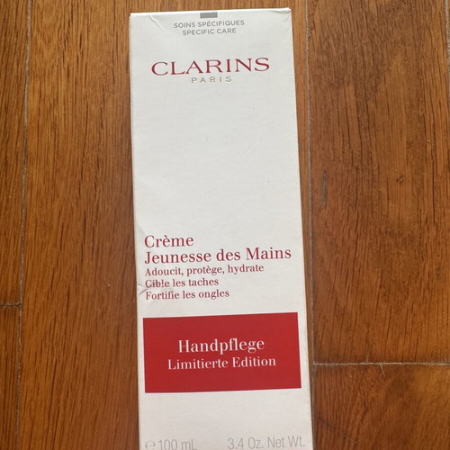 Clarins Hand & Nail Treatment Cream 100ml Limited Edition new, sealed