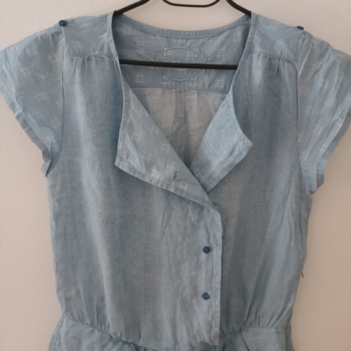 Dress short lightly used with pockets, size M