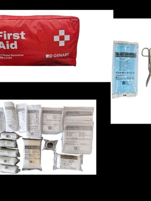 Genart Car First Aid Kit with DIN 13164:2022 Certification