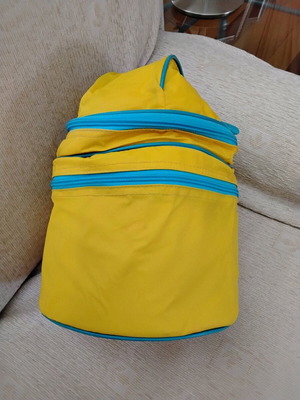Cooler bag like new for beach, diameter 20cm