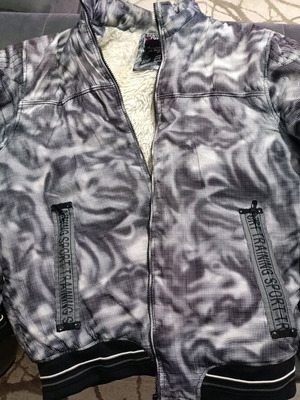 Gentleman Forest jacket used, black and gray, size XXL