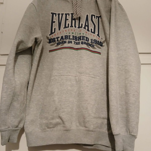 Everlast hoodie gray size L like new