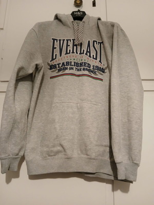 Everlast hoodie gray size L like new