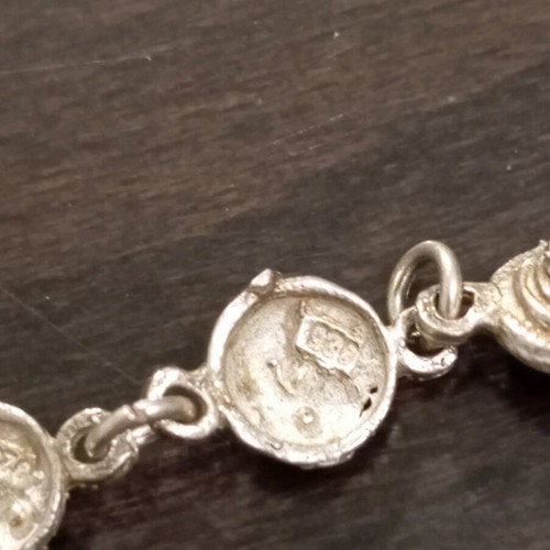 Silver handmade bracelet 925 with Ioannina style like new