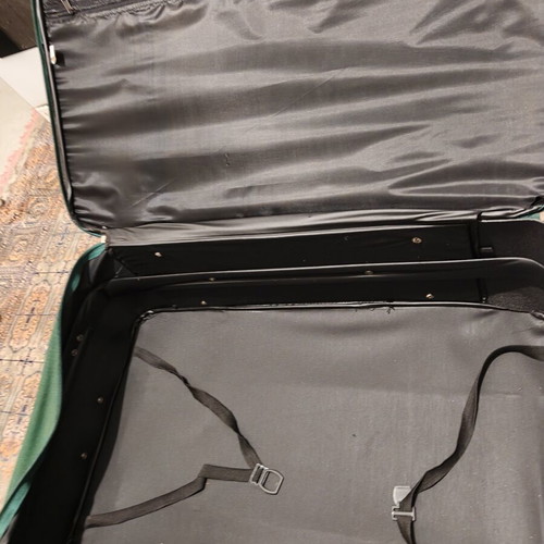 Large suitcase, green