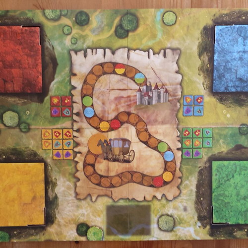 Castles and Siege Board Game new, medieval strategy by Trefl