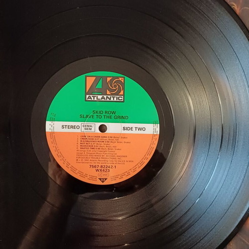 Skid Row Slave to the Grind LP used, metal