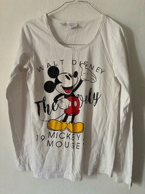 Disney μπλούζα Mickey Mouse σαν καινούργιο, άσπρη, μέγεθος S