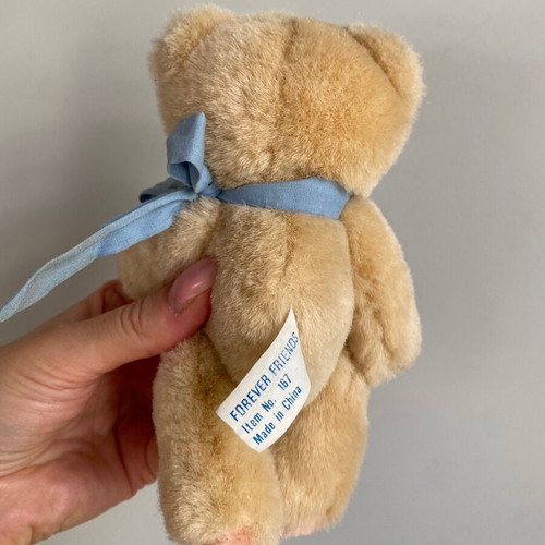 Forever Friends Bear vintage plush toy 1990s used