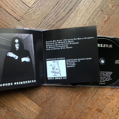CD Burzum - Burzum, Deathlike Silence, later repress, σαν καινούργιο
