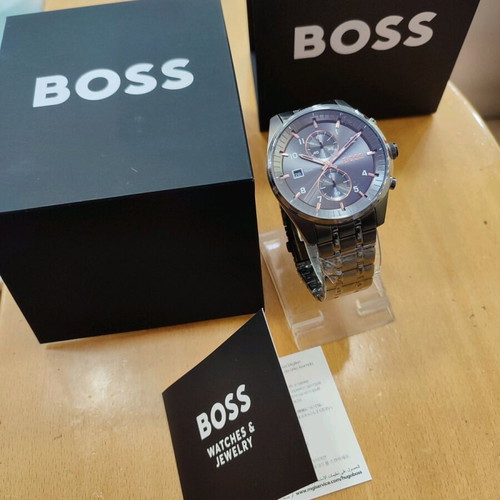 Boss watch waterproof 5 bar model HB511.1.34.4029 new
