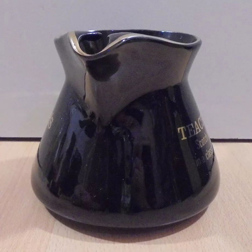 Teacher's Scotch Whisky old promotional ceramic jug used
