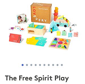 LOVEEVERY 34,35,36 months THE FREE SPIRIT PLAYKIT * Montessori inspired toys