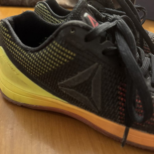 Παπούτσια Reebok Crossfit μεταχειρισμένα, νούμερο 37,5, μαύρα