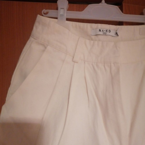 Na-KD white women's pants XS/34 used