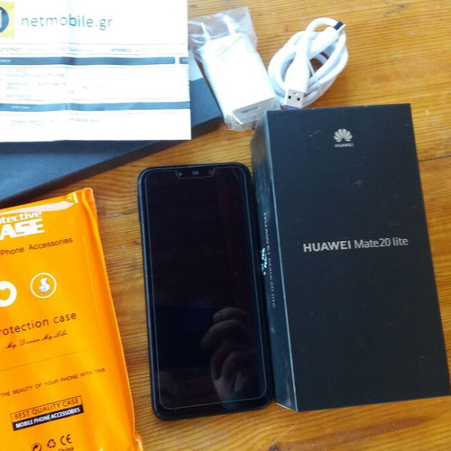 Huawei Mate 20 Lite μεταχειρισμένο, μαύρο, 64GB, Dual SIM, Android